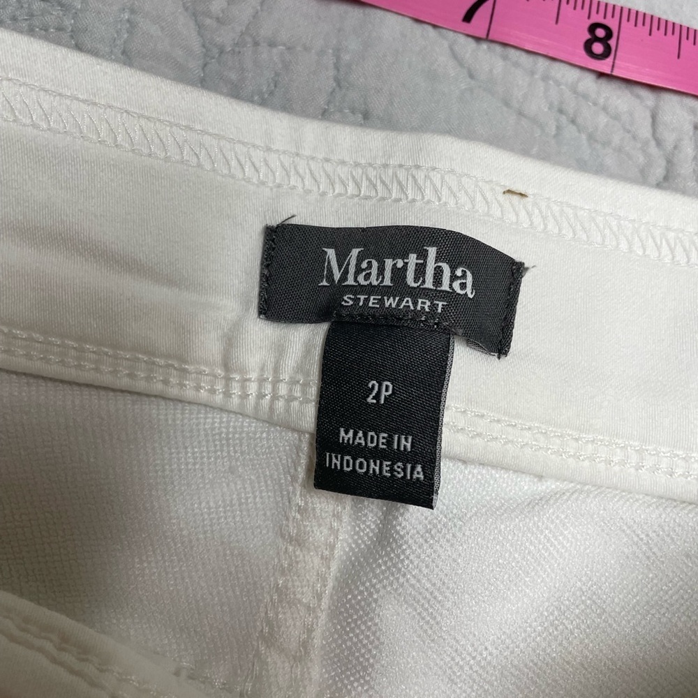 2P Martha Stewart Knit Denim Ankle Jeans G03 6268 - Picture 5 of 8